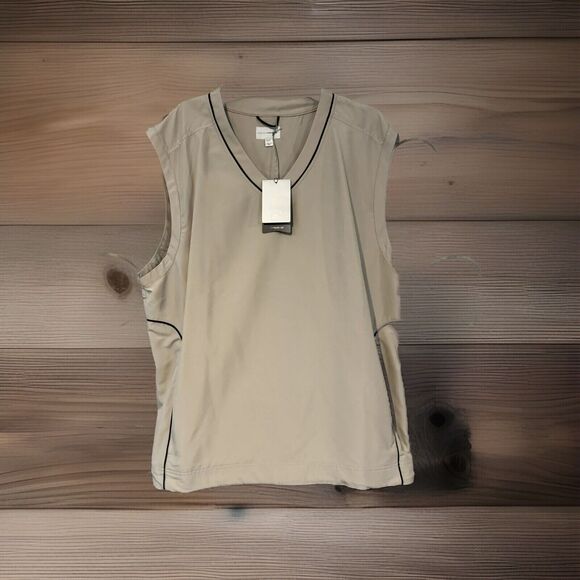 Cutter & Buck CB Windtech XL Sleeveless Pullover Golf Vest Zippered Pockets - Picture 1 of 7